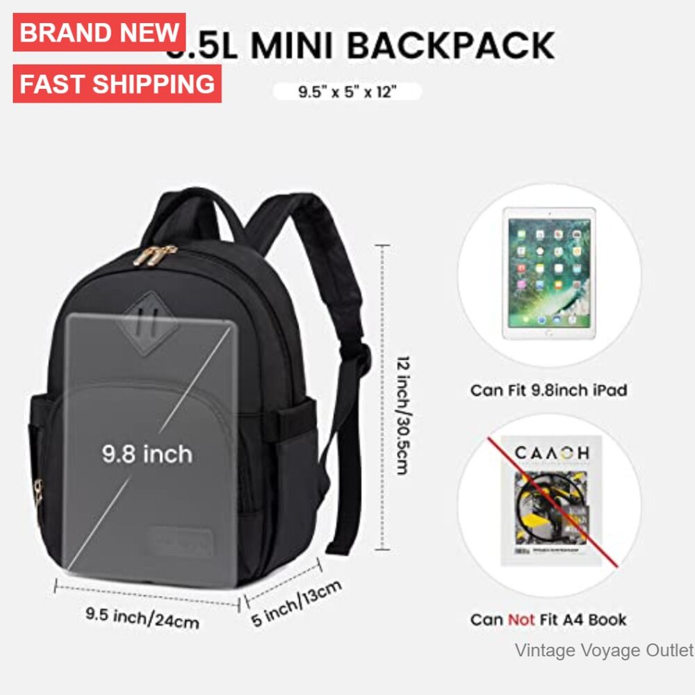 Mini Waterproof Backpack Lightweight Nylon Daypac… - image 3
